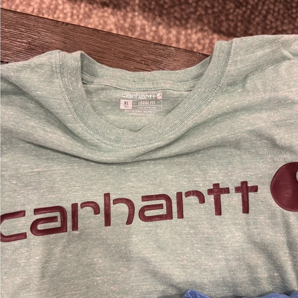 Three Carhartt short sleeve T-Shirts Men’s XLT - Picture 2 of 4